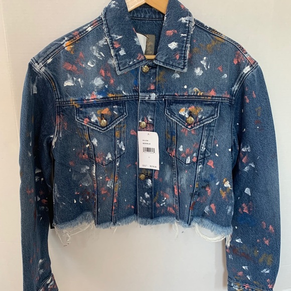 Womens Jeans Jacket Size 